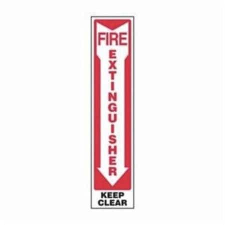Accuform Fire Sign, MFXG584XV MFXG584XV